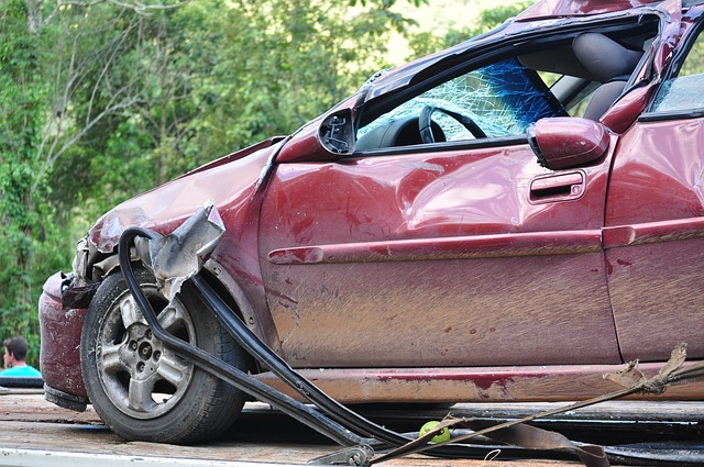 Rear End Car Collision