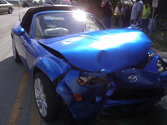 Rear End Car Collision