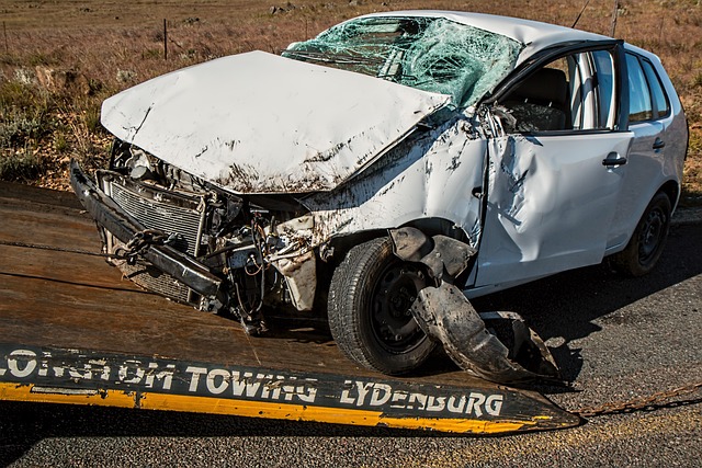 Rear End Car Collision